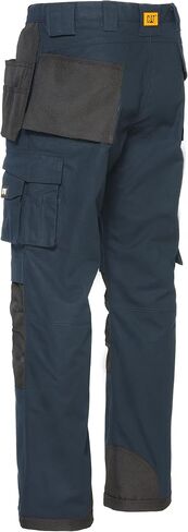 Caterpillar Men's Trademark Pant (Regular and Big & Tall Sizes), Navy/Black, 32W x 36L in Saudi Arabia