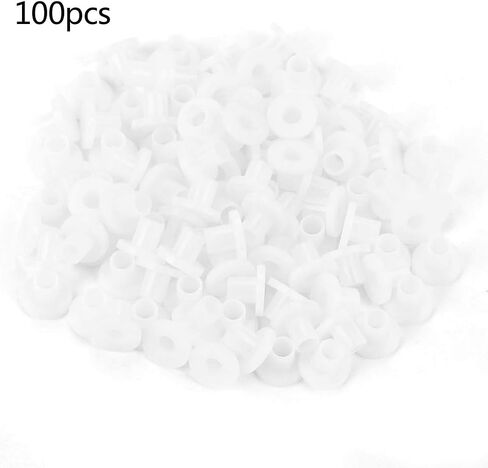 100 قطعة من غسالة الترانزستور، جلبة عازل الترانزستور إلى 220 حلقة بلاستيكية ترانزستور، غسالات جلبة فاصل بلاستيكية معزولة (TW-10 (100 قطعة)) in Kuwait