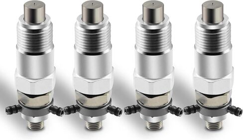 حاقن الوقود 15271-53020 70000-65209 متوافق مع محرك كوبوتا D950 D1302 D1402 V1702 V1902 (4 قطعة) in Saudi Arabia