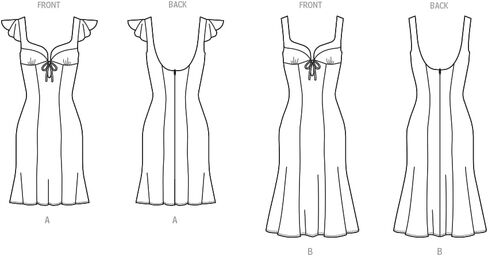 McCall's Misses' Close-Fitting Dresses Sewing Pattern Packet by Brandi Joan, Design Code M8382, Sizes 8-10-12-14-16 in Saudi Arabia