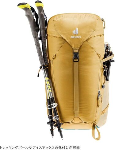 حقيبة ظهر Deuter للجنسين - حقيبة ظهر للمشي لمسافات طويلة Trail 30 للبالغين، من الصخر الزيتي البحري، 30 لترًا in Saudi Arabia