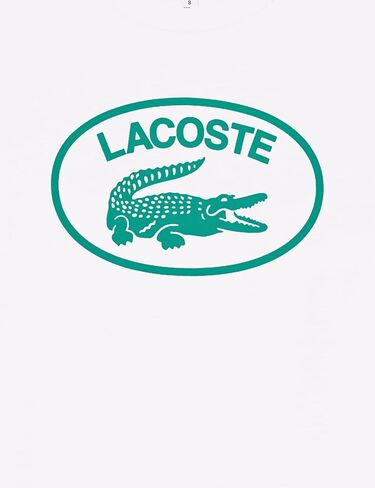 Lacoste Boys Contrast Branded Cotton Jersey T-Shirt in Saudi Arabia