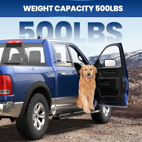 ألواح تشغيل بخطوات جانبية مقاس 6 بوصات قضبان Nerf متوافقة مع 2015-2023 Ford F150 Super Crew Cab/2017-2022 Ford F250 F350 Super Duty Crew Cab in Saudi Arabia
