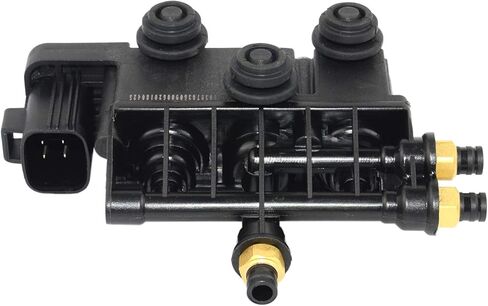 Surwit RVH500060 وحدة التحكم في كتلة صمام التعليق الهوائي الأمامي RVH000095 متوافقة مع Range Rover 2006-2013 Land Rover Discovery 3/LR3 2005-2009 4/LR4 2010-2015 in Kuwait