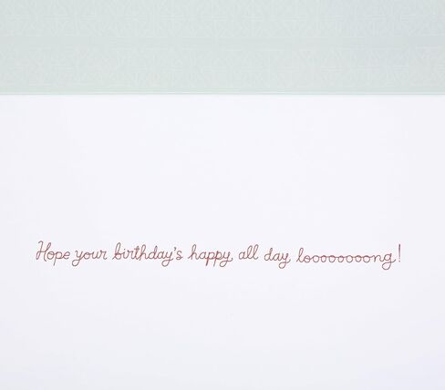 Hallmark Signature Birthday Card with Removable Dachshund Magnet (Dog in Sweater) in Saudi Arabia