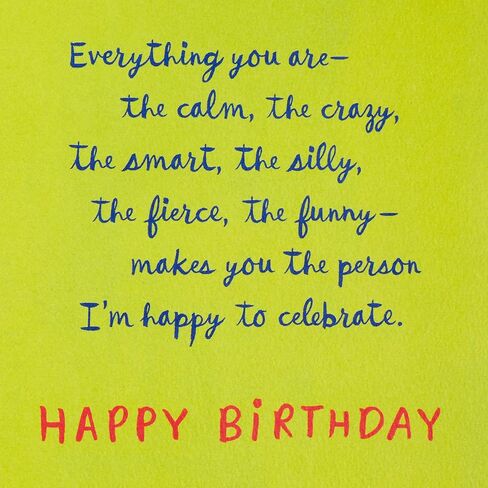 Hallmark Signature Birthday Card with Removable Dachshund Magnet (Dog in Sweater) in Saudi Arabia