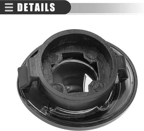 Motoforti Car License Plate Light Tag Lamp Housing, for Ford F-150 2001-2014, Plastic, F37Z-13550-A, Black in Saudi Arabia