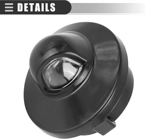 Motoforti Car License Plate Light Tag Lamp Housing, for Ford F-150 2001-2014, Plastic, F37Z-13550-A, Black in Saudi Arabia
