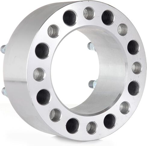 ECCPP 2X 3 بوصة محولات فواصل العجلات 8 العروة 8x6.5 إلى 8x6.5 126.15 مللي متر 14x1.5 يناسب سيلفرادو 1500 HD لسيلفرادو 2500 HD لسيلفرادو 3500 للضواحي 2500 لرام 2500 3500 in Saudi Arabia
