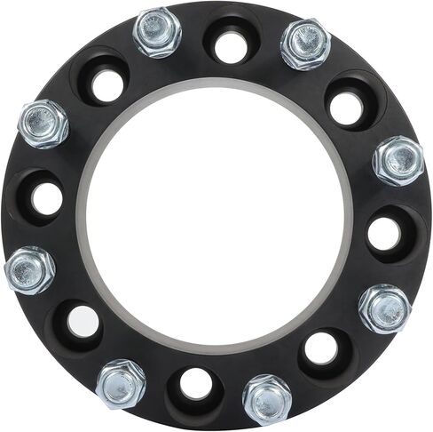ECCPP 4PCS 2 inch 50mm Wheel Spacers 8x170mm to 8x170mm 8 Lug 14x1.5 Studs 130mm fits for 1999-2022 for Ford F-250 F-350 Super Duty 1999-2016 for Ford F-350 2003-2005 for Excursion in Saudi Arabia