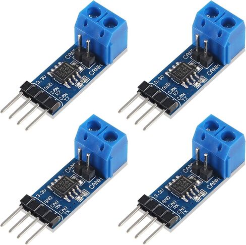 4 قطعة SN65HVD230 CAN Board توصيل MCUs بميزات الشبكة ESD حماية الاتصالات تقييم التنمية مجلس 3.3 فولت لاردوينو in Saudi Arabia