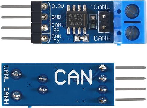 4 قطعة SN65HVD230 CAN Board توصيل MCUs بميزات الشبكة ESD حماية الاتصالات تقييم التنمية مجلس 3.3 فولت لاردوينو in Saudi Arabia