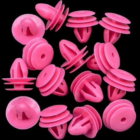 Rexka 15pcs Door Trim Panel Retainer Clips Fastener for 82315-27000 Hyundai Azera Elantra Genesis Santa Fe Sonata Tiburon Tucson Veracruz Kia Amanti Magentis Optima Rondo Sedona Sportage in Saudi Arabia