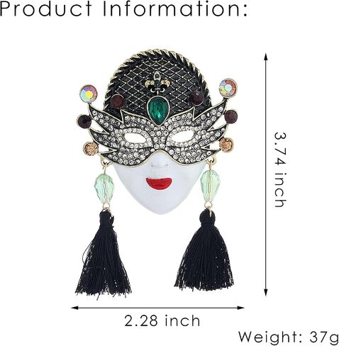 Large Brooch Crystal Brooch Rhinestone Brooch Large Brooch Gold Brooch for Women Rose Gold Brooch Brooch Valentine's Day in Saudi Arabia