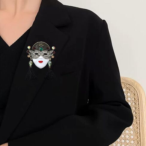 Large Brooch Crystal Brooch Rhinestone Brooch Large Brooch Gold Brooch for Women Rose Gold Brooch Brooch Valentine's Day in Saudi Arabia