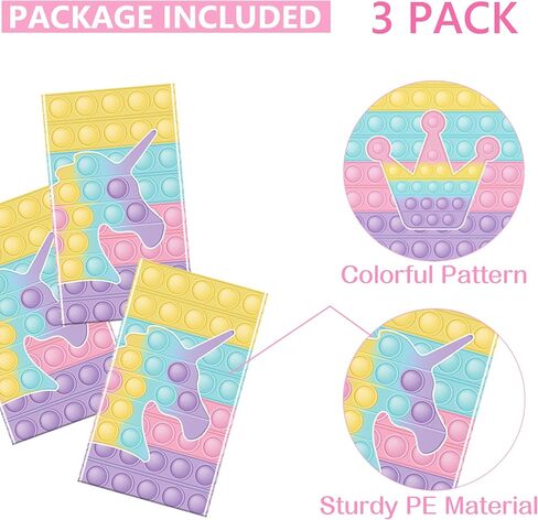 KaKan 3 Pack Pop Party Tablecloth, Pop Birthday Decorations for Girls, Pop Birthday Crown Table Cover for Girls Party Decorations in Saudi Arabia