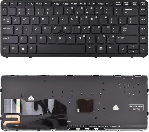 Replacement Keyboard Compatible with HP EliteBook 840 G1 G2 / 850 G1 G2 / 745 G1 G2/HP ZBook 14 5U G2 with Backlight and Pointer in Saudi Arabia