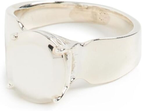 Women's Silver Stone Ring in Saudi Arabia