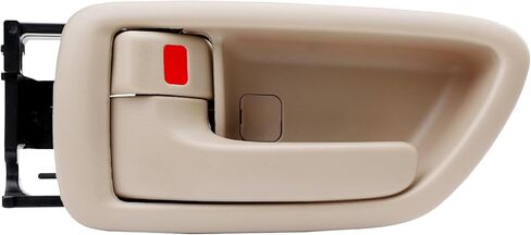 Interior Door Handles Set W/ Bezel (4Pcs), Compatible with 2000-2007 Toyota Avalon Sequoia Tundra（Crew Cabs), Beige, Front & Rear Inside Left Driver & Right Passenger | 69206-0C030-E1,69205-0C030-E1 in Saudi Arabia