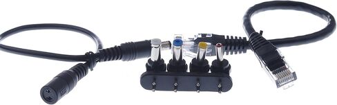 SMAKN Active Gigabit PoE Splitter Adapter, IEEE 802.3at compliant, Up To 100 meters, 5V / 12V /18v Output in Kuwait