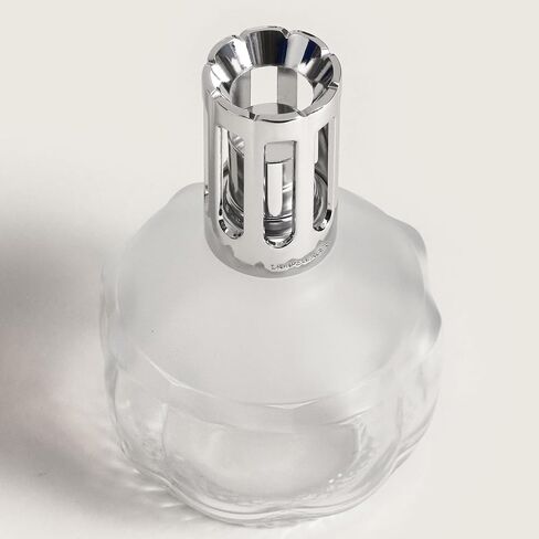 MAISON BERGER - ناشر مصباح عطري منزلي من Lampe Berger - نموذج جزيء - معطر هواء - 7.3 × 4.4 × 4.4 بوصة (أبيض) in Kuwait