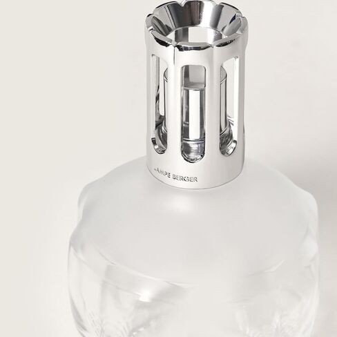 MAISON BERGER - ناشر مصباح عطري منزلي من Lampe Berger - نموذج جزيء - معطر هواء - 7.3 × 4.4 × 4.4 بوصة (أبيض) in Kuwait