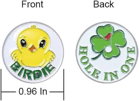 مشبك قبعة مغناطيسي لعلامة كرة الجولف على الوجهين مع أنماط على الجانبين لعلامات الجولف على كلا الجانبين in Kuwait