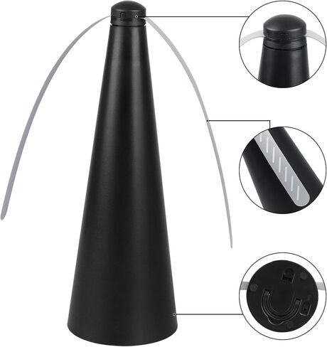 2 Pcs Fly Fan for Tables,Portable Table Fly Fan Keep Flies and Bugs Away from Your Food in Kuwait