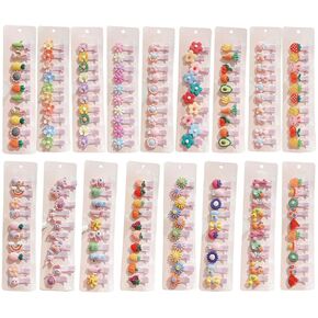 40pcs Hair Clips for Girl/Children Hair Clips/Baby Girls Hair Clips/Hair Clips Hairpins/Cute Hairpins Animal Flower Fruit Pattern for Baby Girls Infants Toddlers(Mixed Color)