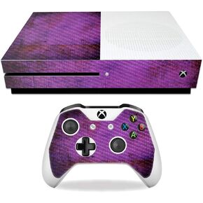 غلاف MightySkins من ألياف الكربون لجهاز Microsoft Xbox One S - ذوبان | لمسة نهائية واقية ومتينة من ألياف الكربون | سهل التطبيق والإزالة وتغيير الأنماط | صنع في الولايات المتحدة الأمريكية