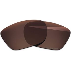 BLAZERBUCK Anti-salt Polarized Replacement Lenses & Screws Screwdriver for Oakley Twoface XL OO9350 - Ice Blue