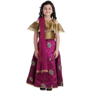 ADIVA Kids Indian Ethnic Wear Lehenga Choli for Girls in Kuwait
