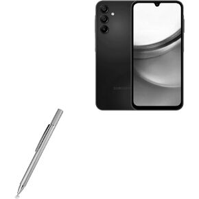 BoxWave Stylus Pen Compatible with Samsung Galaxy A15 5G - FineTouch Capacitive Stylus, Super Precise Stylus Pen - Metallic Silver