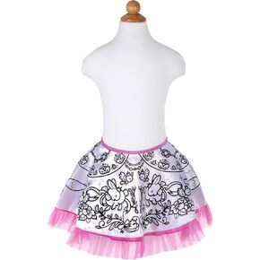 Great Pretenders 83080, Colour-A-Skirt, US Size 4-6 Multicolor