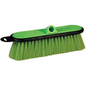 Mr. Longarm Very Soft Flow-Thru for RV, Boat & Auto Gel Coat & Fine Surface Cleaning Brush -404 , Green