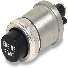 Cole Hersee 90047 Black Engine Start Momentary Switch