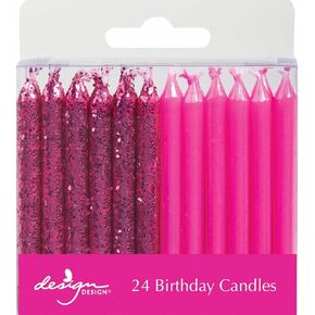 تصميم تصميم أرجواني لامع شموع عيد ميلاد عصا in Kuwait