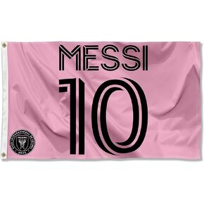 Inter Miami CF Messi Player Logo 3x5 Feet Banner Flag