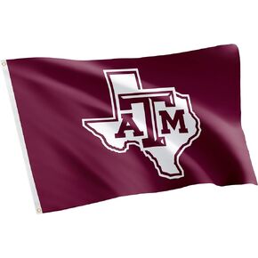 Desert Cactus Texas A&M University Flag Aggies TAMU Flag Banners 100% Polyester Indoor Outdoor 3x5 feet Flags (Style 2)