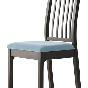 Chair Seat Covers - Soft Velvet Slipcovers for Dining Room Chairs - Transform Your Space with Easy-to-Install, Elasticized Slipcovers (4, kelly)