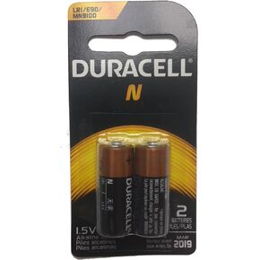 DURACELL 2pk 1.5V N Size Alkaline Battery Replaces 810 AM5 KN LR1SG 910A LR1