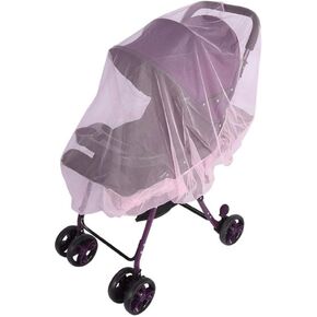 Mosquito Net for Stroller Universal Full Cover Baby Mosquito Netting for Strollers Car Seat Jogger Bassinets Cradles Portable Baby Mesh Netting Durable Toddler Stroller Canopy Mosquito Net Cover