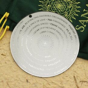 SANA Space Activator with Grabovoi Numbers and Sacred Geometry Principles