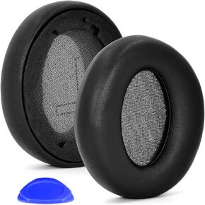 Life 2 Earpad (Not fit Life 2 NEO) – Ear Cushion Protein Leather Ear Pads Compatible with Anker Soundcore Life 2 / Q20 / Q20+ / Q20 BT Headset, Softer Leather,High-Density Noise Cancelling Foam