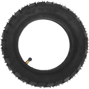 VGEBY Electric Scooter Tire, 10in Not Easily Deformed Shock Absorption Electric Scooter Tire with Inner Tube Inflatable Rubber Tyre Replacement 255x80 10X3 Scooter Tire 255X80 Scooter Tire