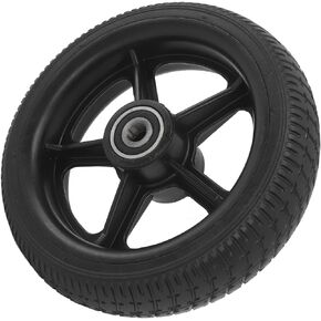 6.5-Inch Electric Scooter Solid Tire Puncture Proof Lasting Replacement Wheel with Hub for Replacement