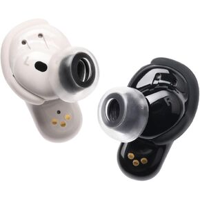 AZLA SednaEarfit Crystal for Bose Earbuds 3 Pair - Bose Earbuds Replacement Tips - Compatible with Bose Quietcomfort Ultra Earbuds, Bose QC Earbuds II (S Size Set)