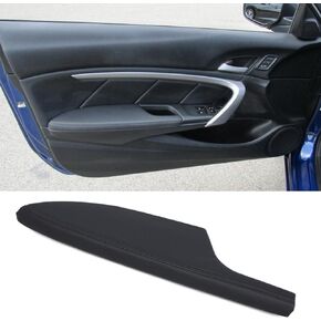 GSRECY Right Passenger Left Driver Side Black Front Door Panels Armrest Compatible with 2008-2012 Honda Accord Coupe 2 Door Interior Accessories (Right Passenger Side)