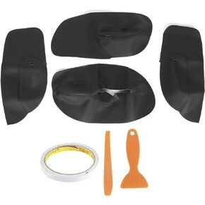 Car Door Armrest Cover, Car Door Protection Cover Microfiber Leather Car Door Trim Sticker for MK4/ 1998?2006 4?Door
