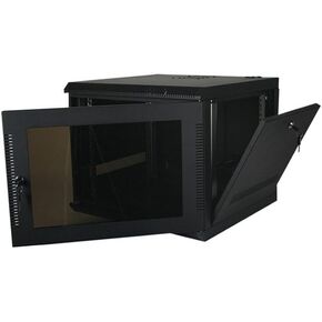 حاوية حائط من Quest Manufacturing، وصول أمامي/جانبي، 7 وحدات، 16 بوصة ارتفاع × 21 بوصة عرض × 20 بوصة عمق، أسود (WM2019-07-02)